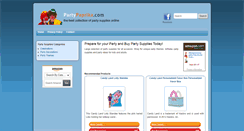 Desktop Screenshot of partypaprika.com